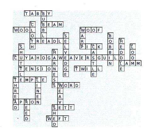 common crossword clues and answers.